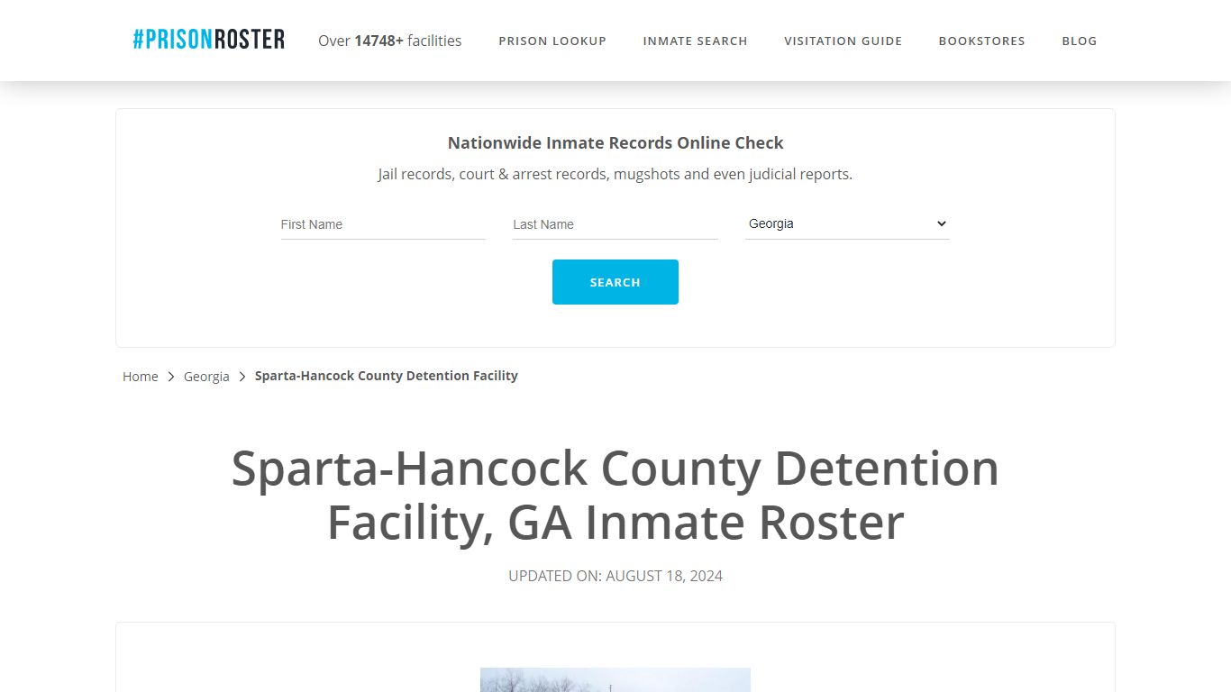 Sparta-Hancock County Detention Facility, GA Inmate Roster - Prisonroster